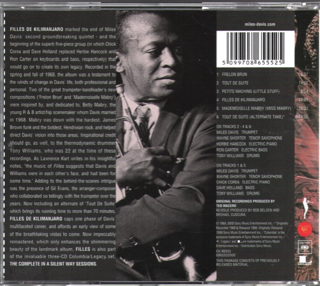 Miles Davis - Filles De Kilimanjaro - Cd