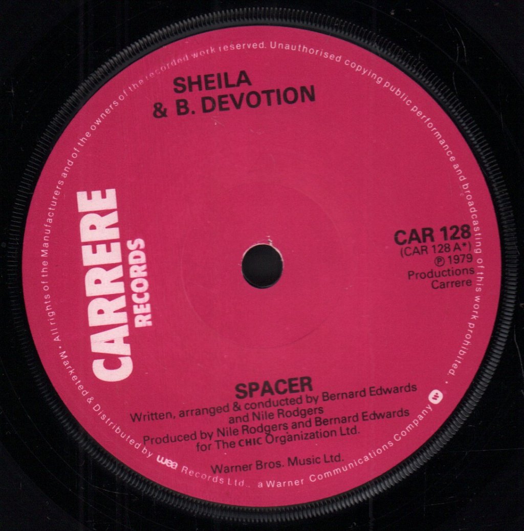 Sheila B.Devotion - Spacer - 7 Inch