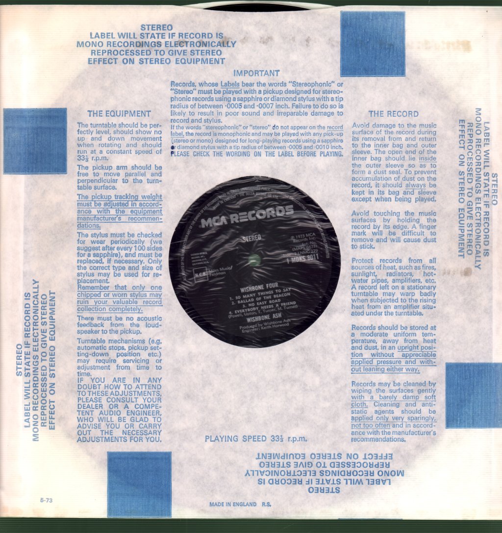 Wishbone Ash - Wishbone Four - Lp