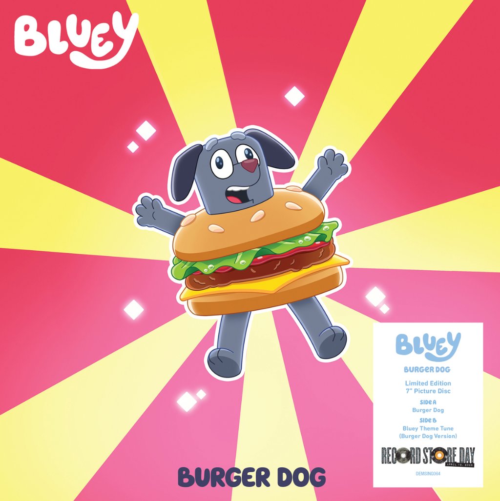 Bluey - Burger Dog / Bluey Theme Tune [Burger Dog Version] (RSD2025) - 7 Inch
