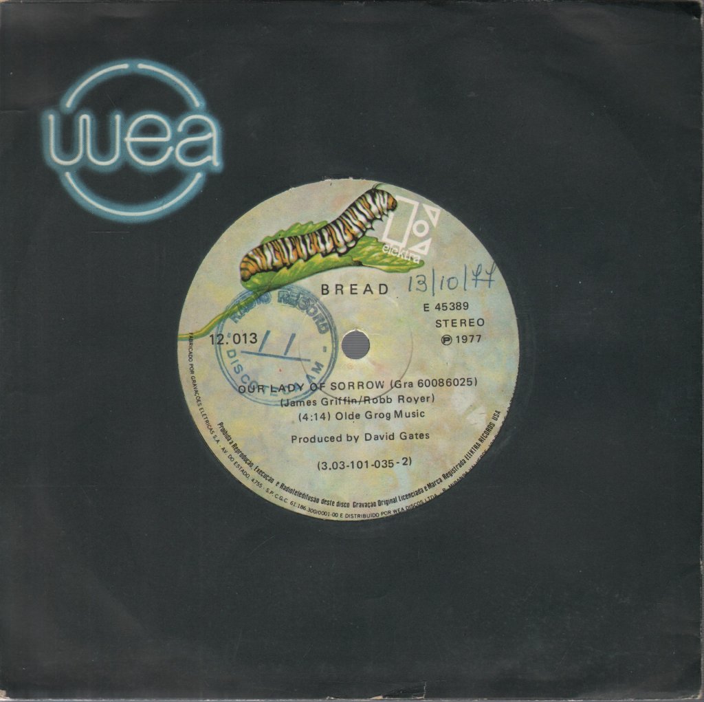 Bread - Hooked On You - 7 Inch