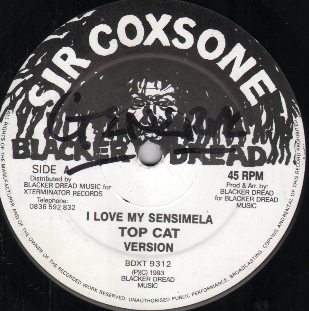 Top Cat / Nitty Gritty - I Love My Sensimela / Hell A Top - 12 Inch
