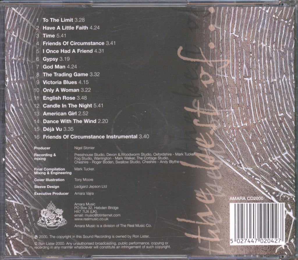 Ron Lister - Best Of - Cd