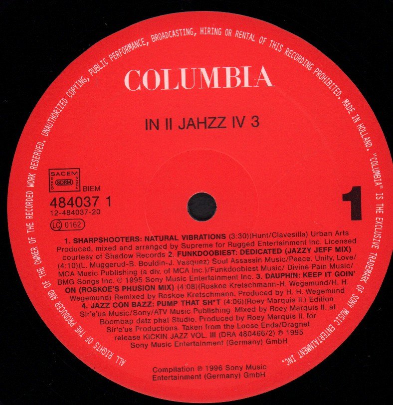 Various Artists - In Ii Jahzz Iv 3 - Double Lp