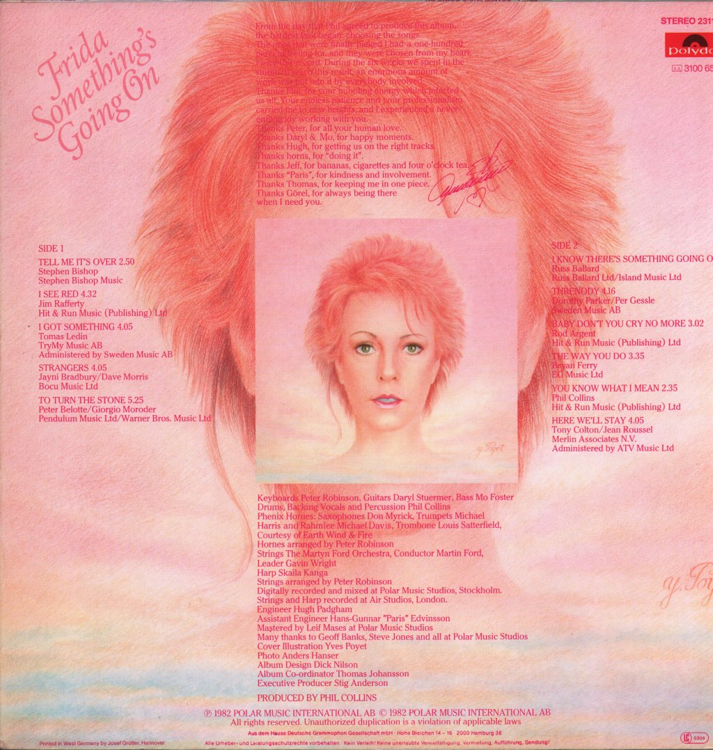 Frida - Something's Going On - Lp