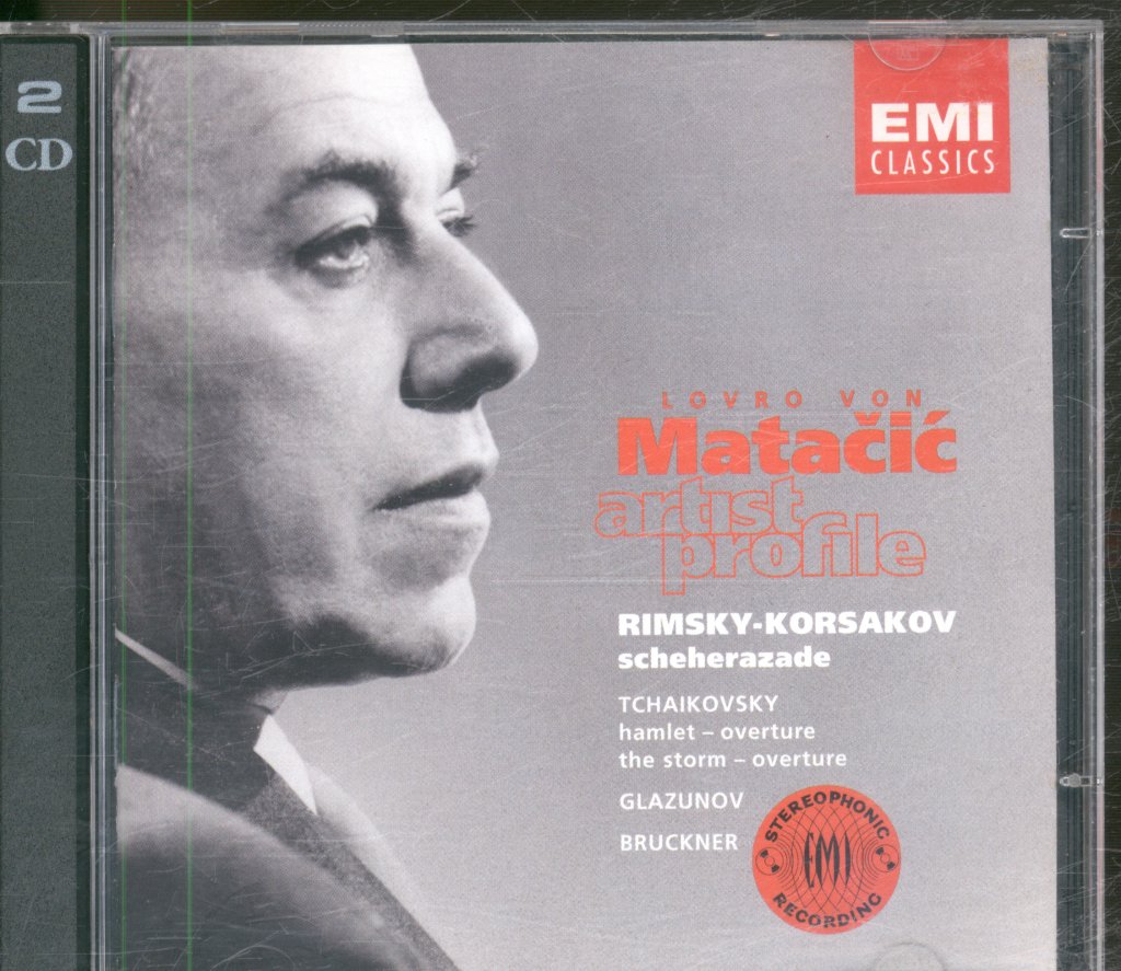 Lovro Von Matacic - Artist Profile (Scheherazade / Hamlet-Overture / The Storm-Overture) - Double Cd
