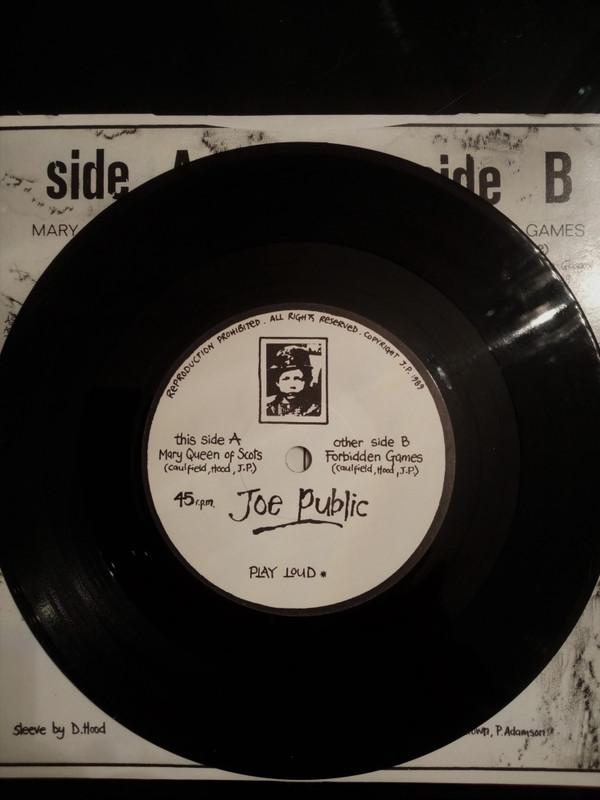 Joe Public (Scottish indie) - Mary Queen Of Scots - 7 Inch