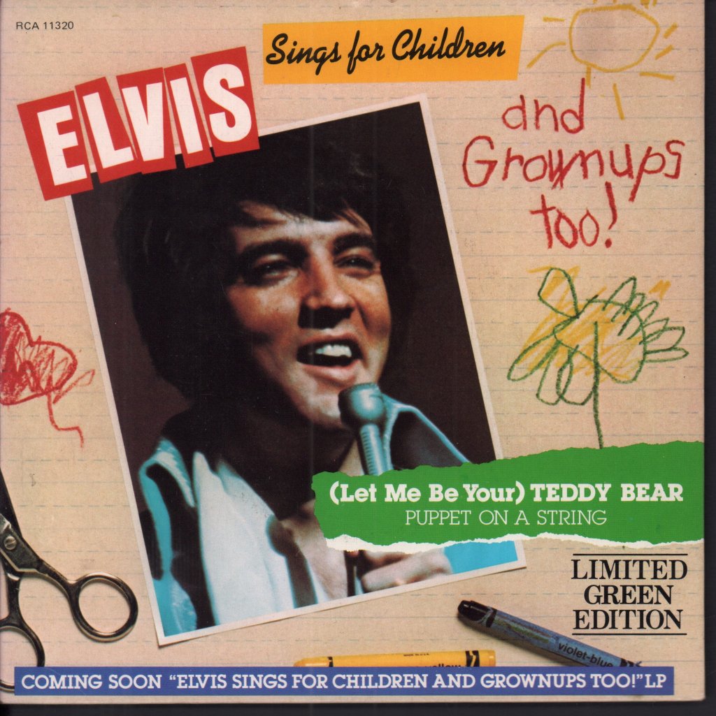 Elvis Presley - Puppet On A String - 7 Inch