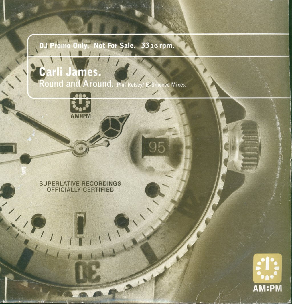 Carli James - Round And Around (Phil Kelsey / E-Smoove Mixes) - Double 12 Inch