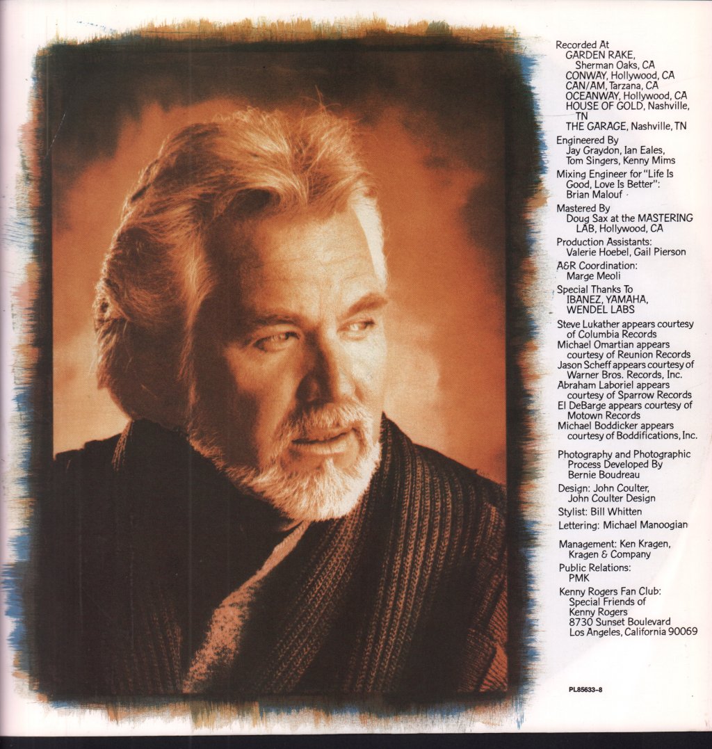 Kenny Rogers - They Don't Make Them Like They Used To - Lp
