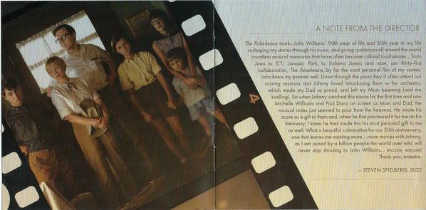 John Williams - Fabelmans Original Motion Picture Soundtrack - Cd
