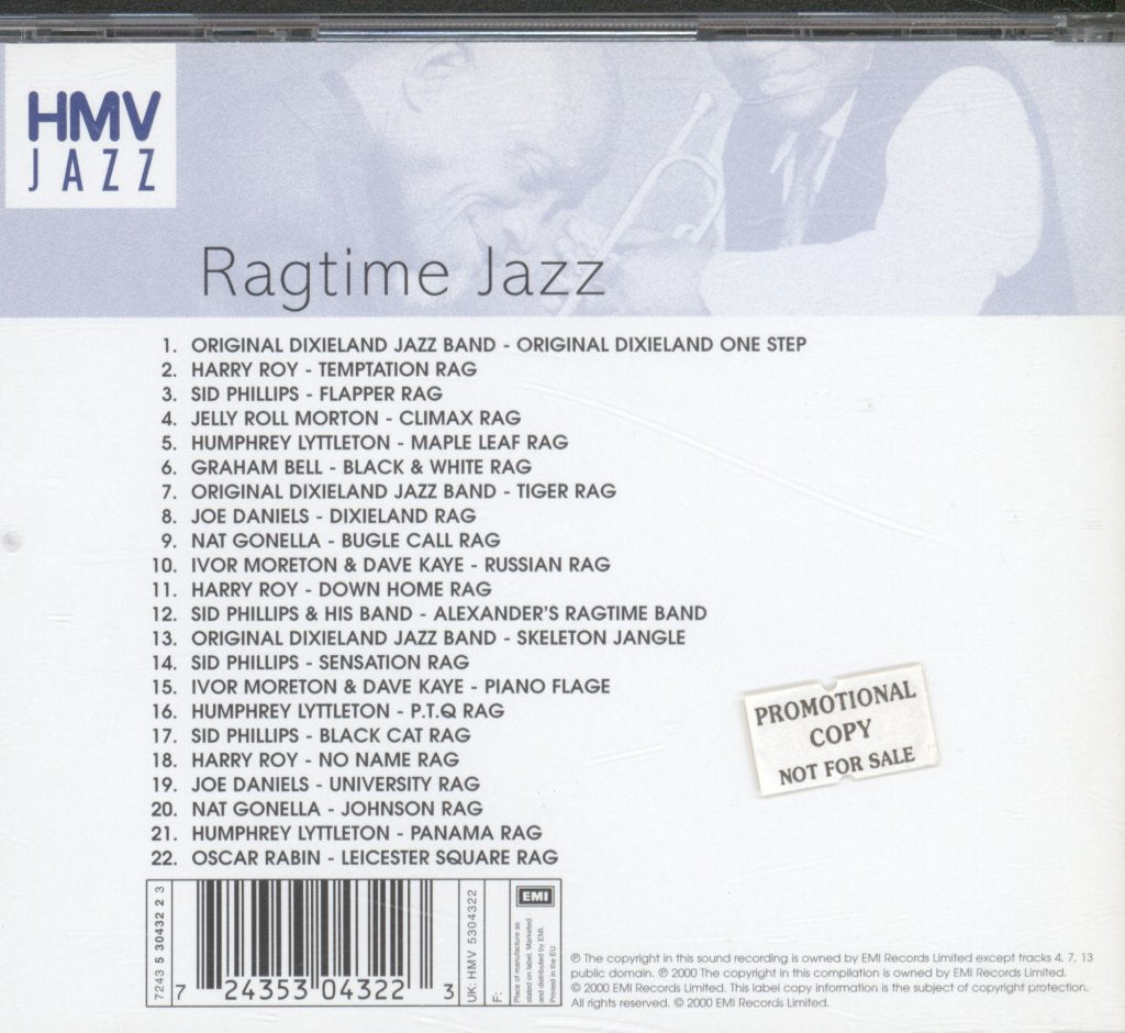 Various Artists - Ragtime Jazz Collection - Cd