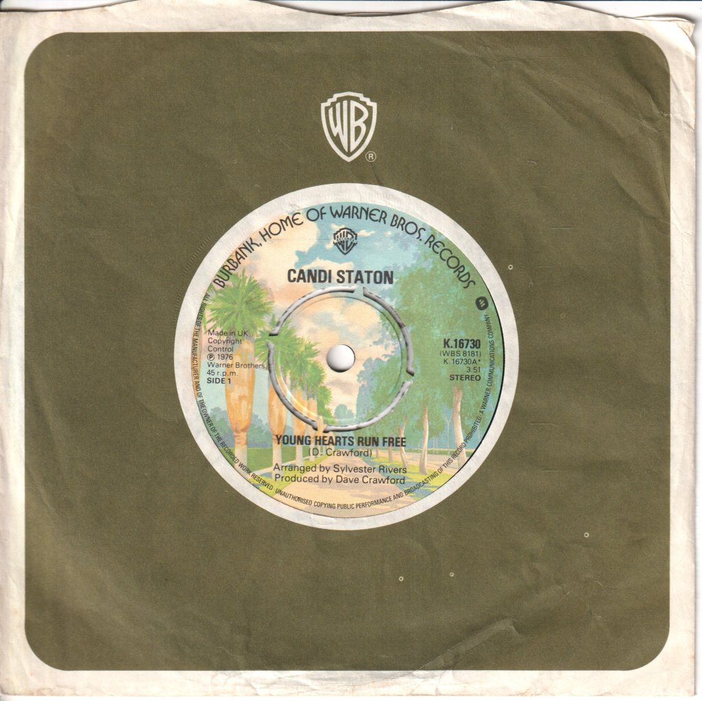 Candi Staton - Young Hearts Run Free - 7 Inch