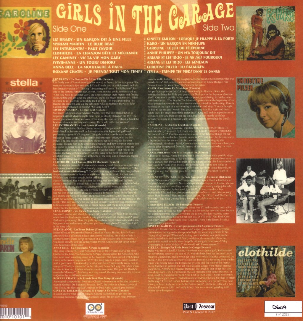 Various Artists - Girls In The Garage Volume 10 - Groovy Gallic Gals! - Lp
