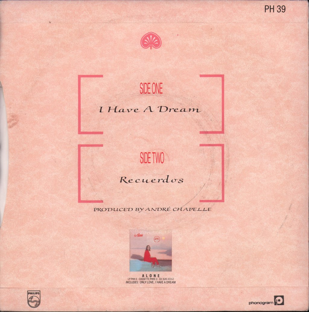 Nana Mouskouri - I Have A Dream - 7 Inch