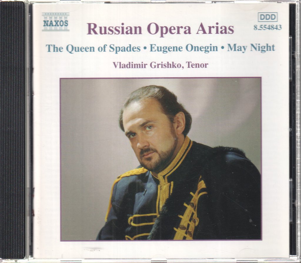 Vladimir Grishko - Russian Opera Arias (The Queen Of Spades • Eugene Onegin • May Night) - Cd