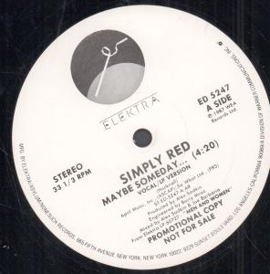 Simply Red - Maybe Someday - 12 Inch