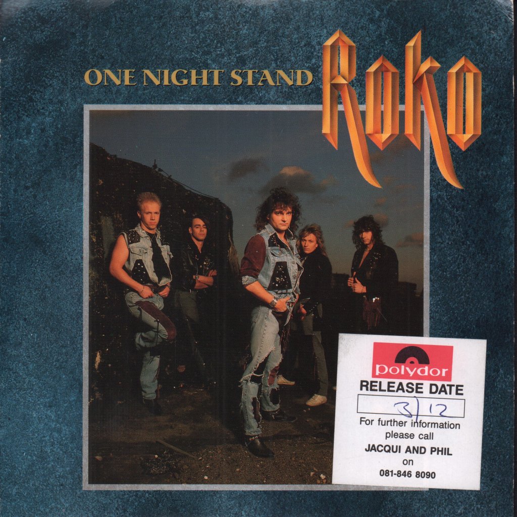 Roko - One Night Stand - 7 Inch