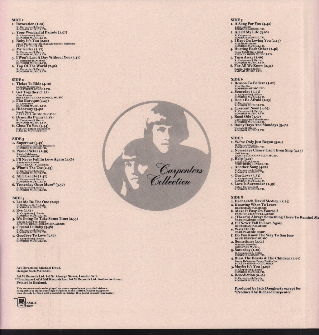 Carpenters - Collection - Lp Set