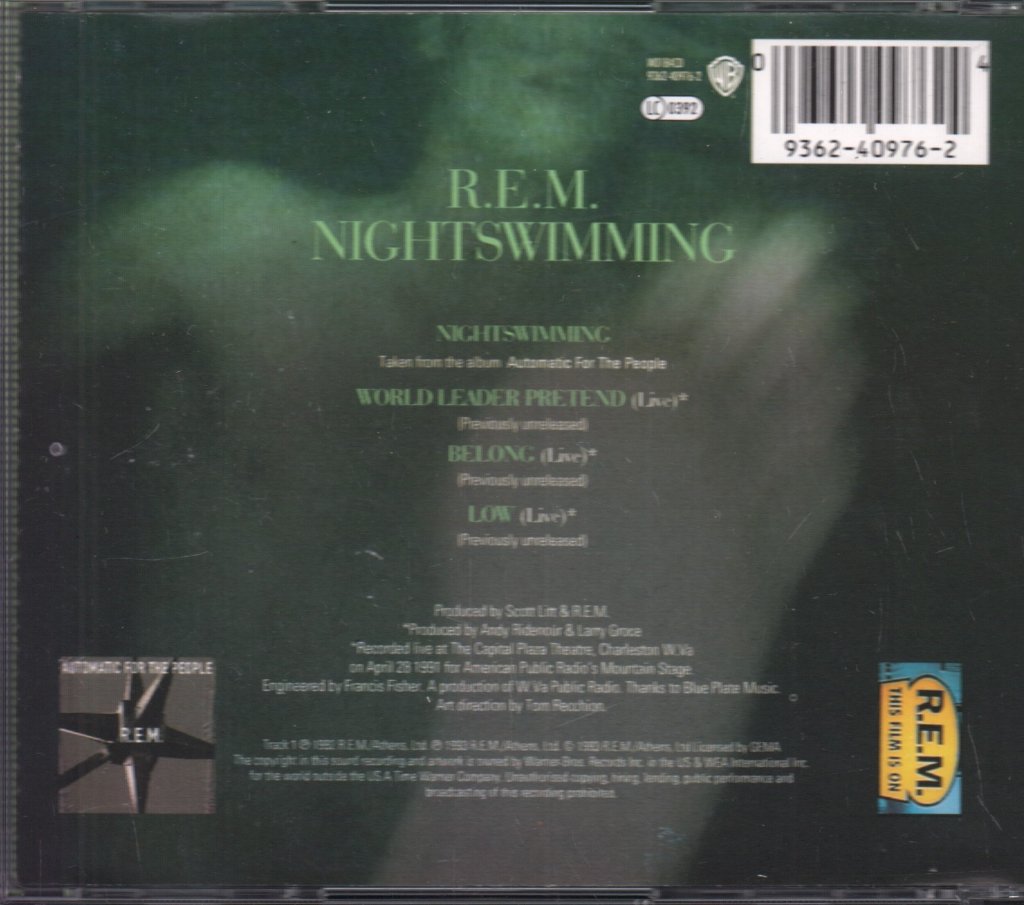 REM - Nightswimming - Cd