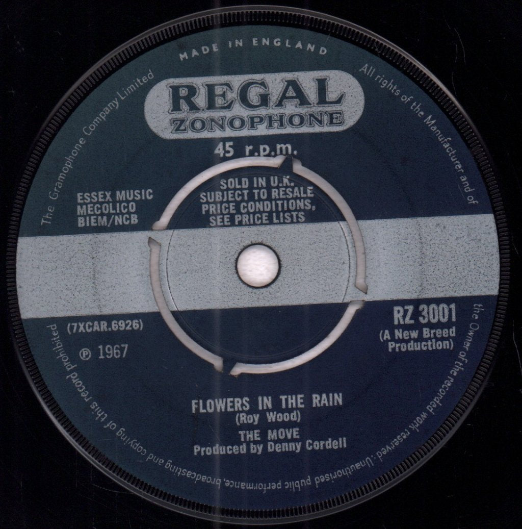 Move - Flowers In The Rain - 7 Inch