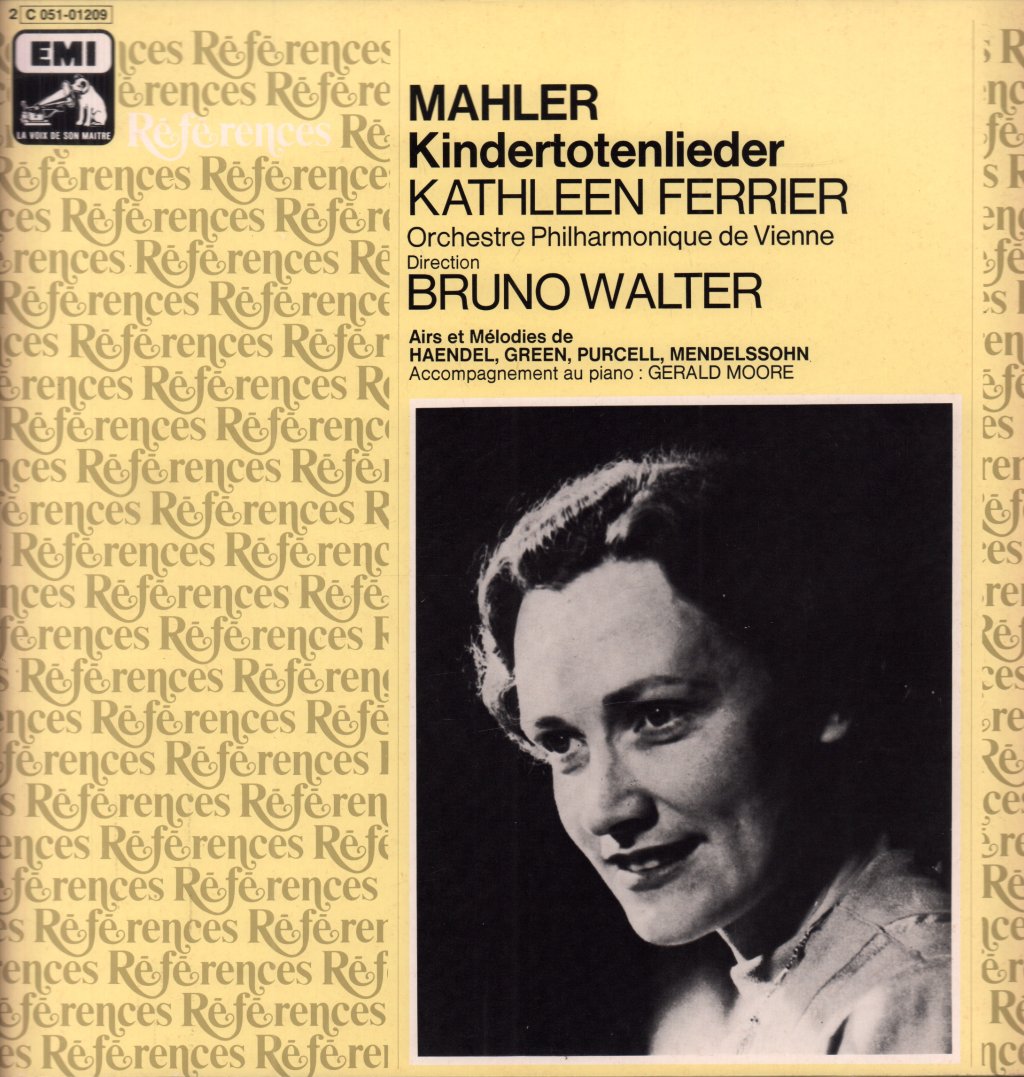 Kathleen Ferrier - mahler Kindertotenlieder - Lp