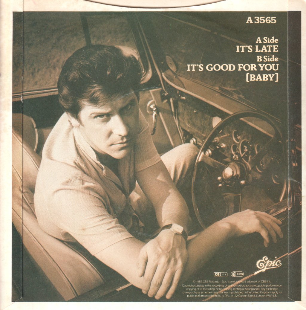 Shakin Stevens - It's Late - 7 Inch