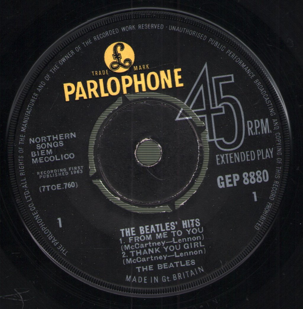 Beatles - Beatles Hits - 7 Inch