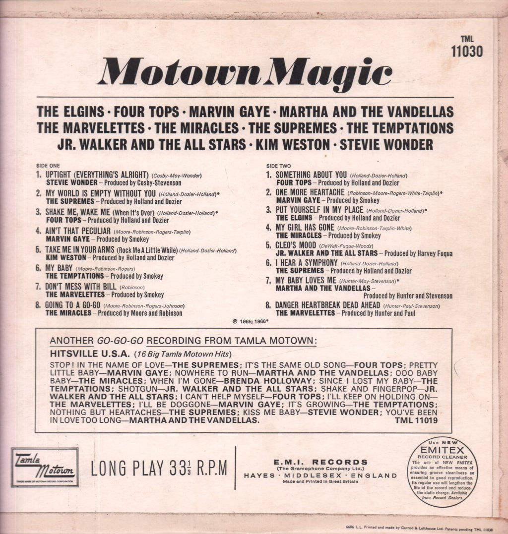 Various Artists - Motown Magic - Lp