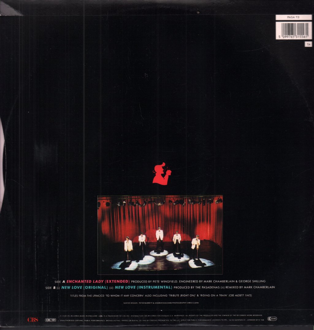 Pasadenas - Enchanted Lady - 12 Inch
