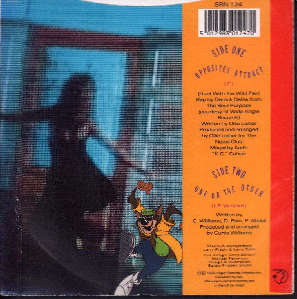 Paula Abdul - Opposites Attract - 7 Inch