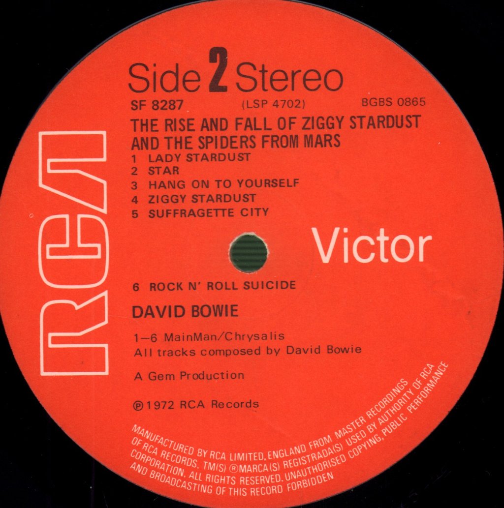 David Bowie - Ziggy Stardust - Lp