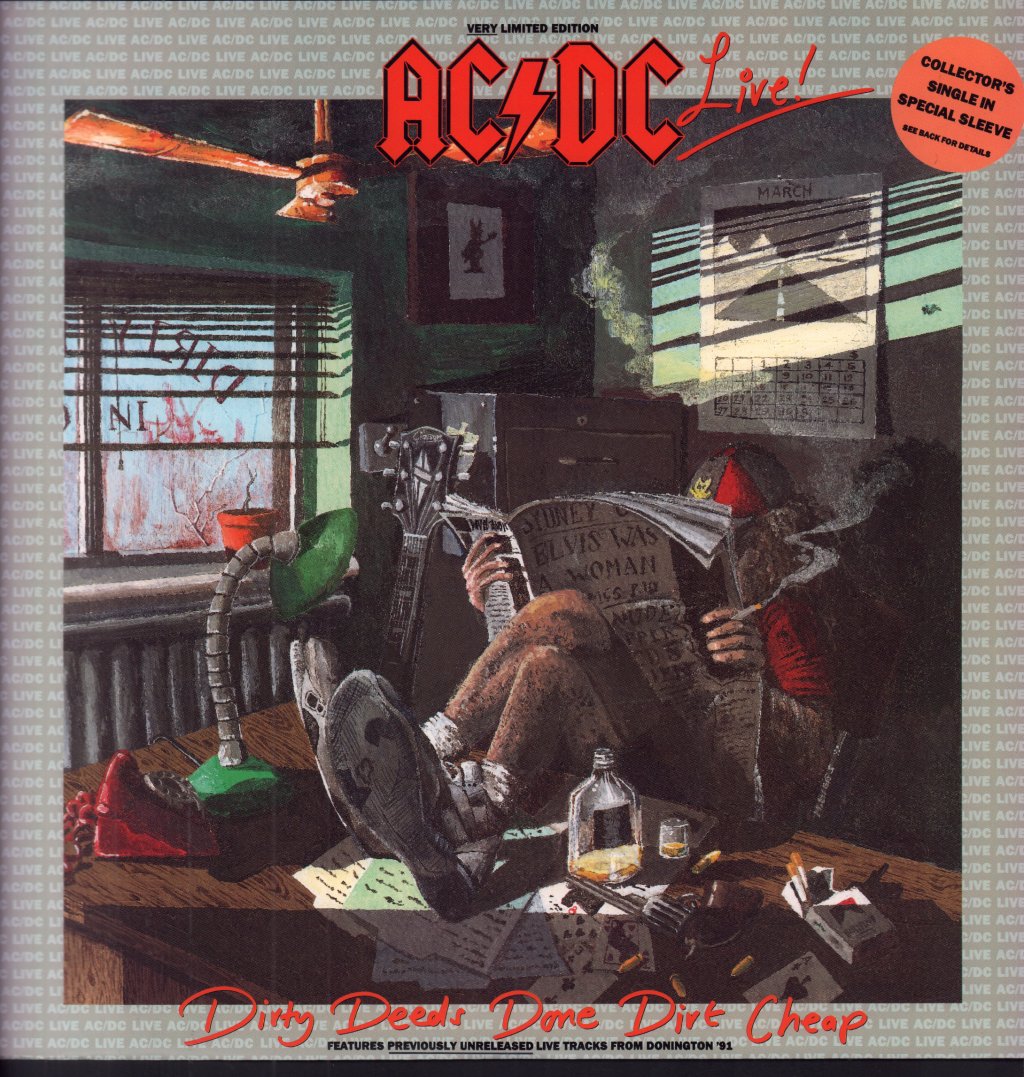 AC/DC - Dirty Deeds Done Dirt Cheap - 12 Inch