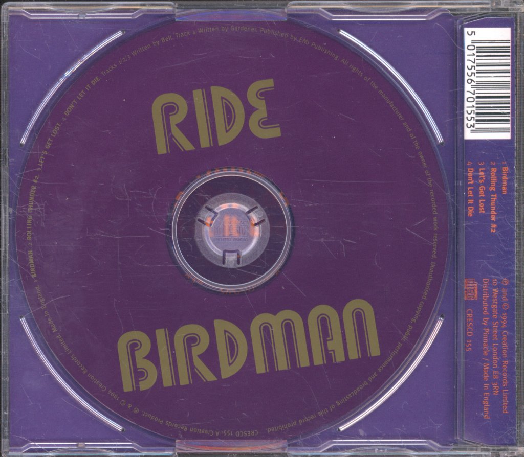 Ride - Birdman - Cd