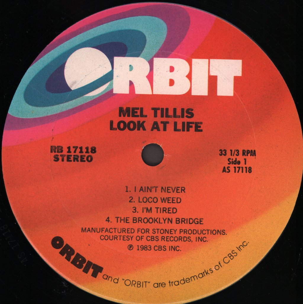 Mel Tillis - Look At Life - Lp