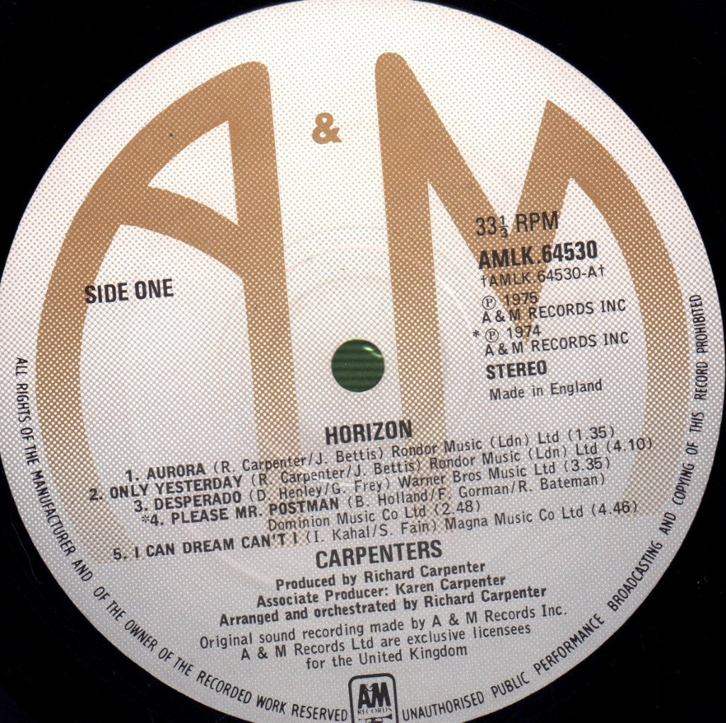 Carpenters - Horizon - Lp