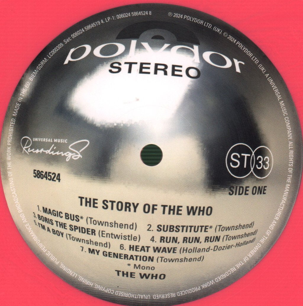 Who - Story Of The Who - Double Lp