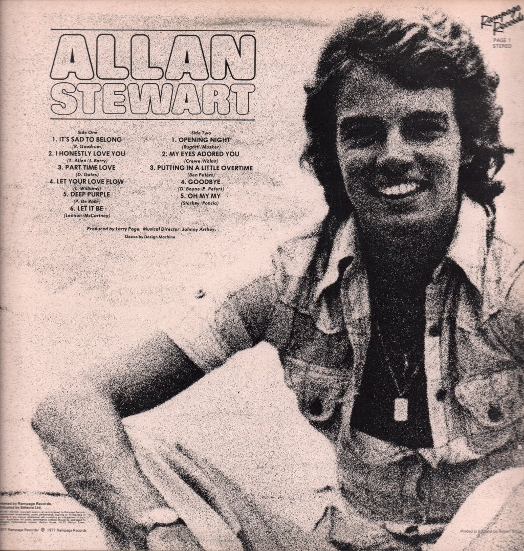 Allan Stewart - Allan Stewart - Lp