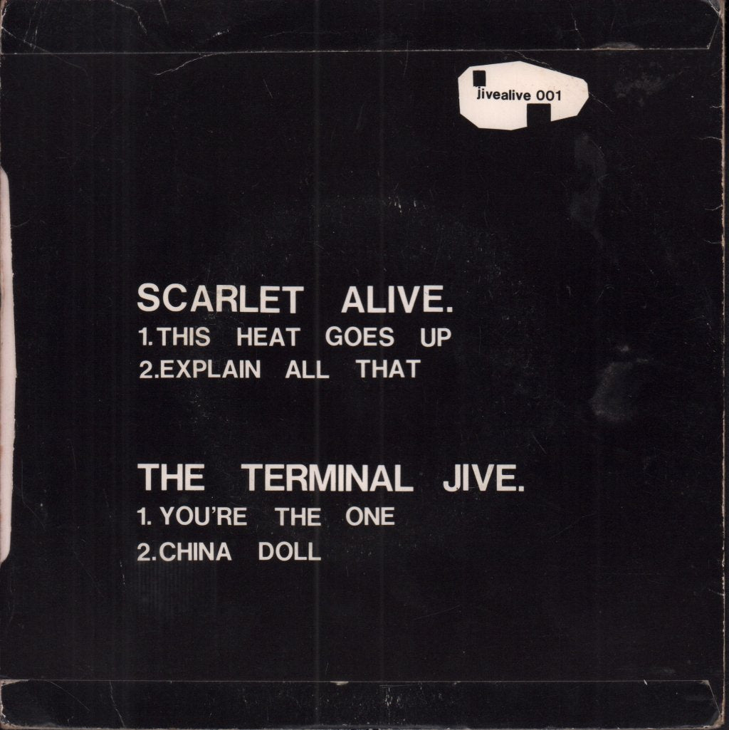 Terminal Jive/Scarlet Alive - Ep - 7 Inch