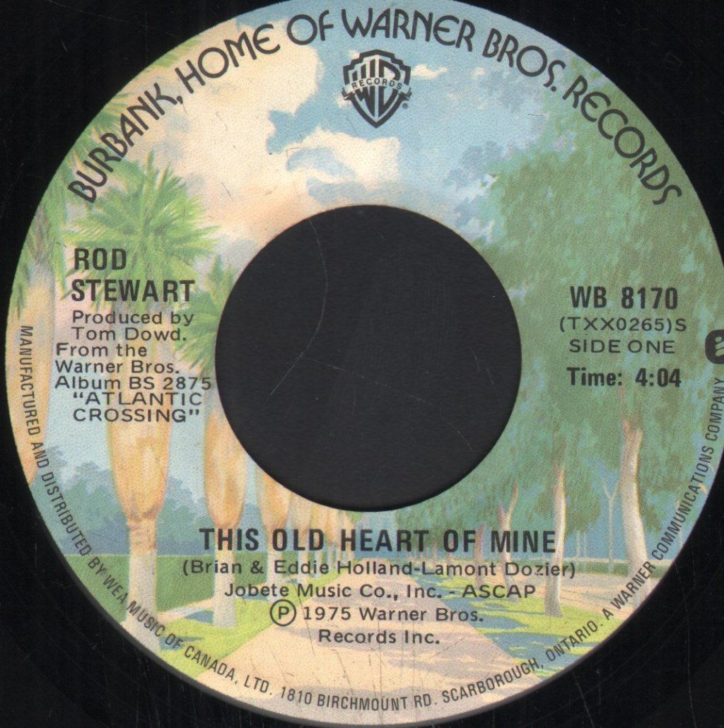 Rod Stewart - This Old Heart Of Mine - 7 Inch