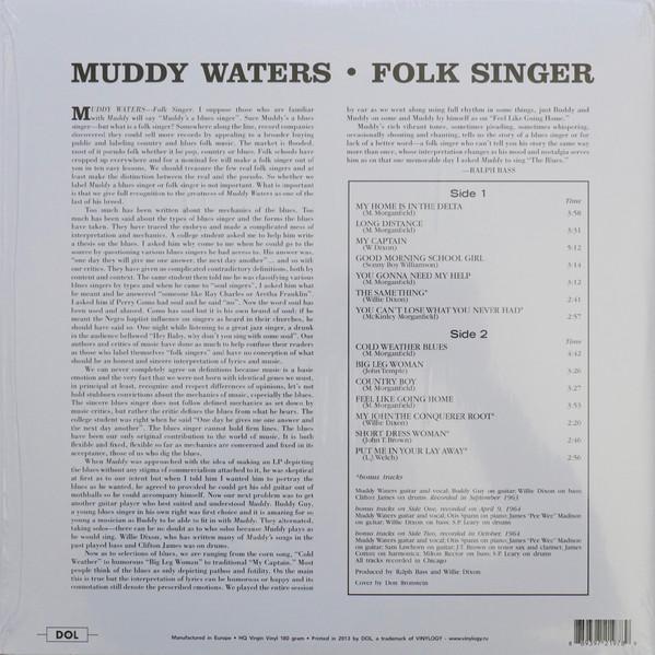 Muddy Waters - Folk Singer - Lp