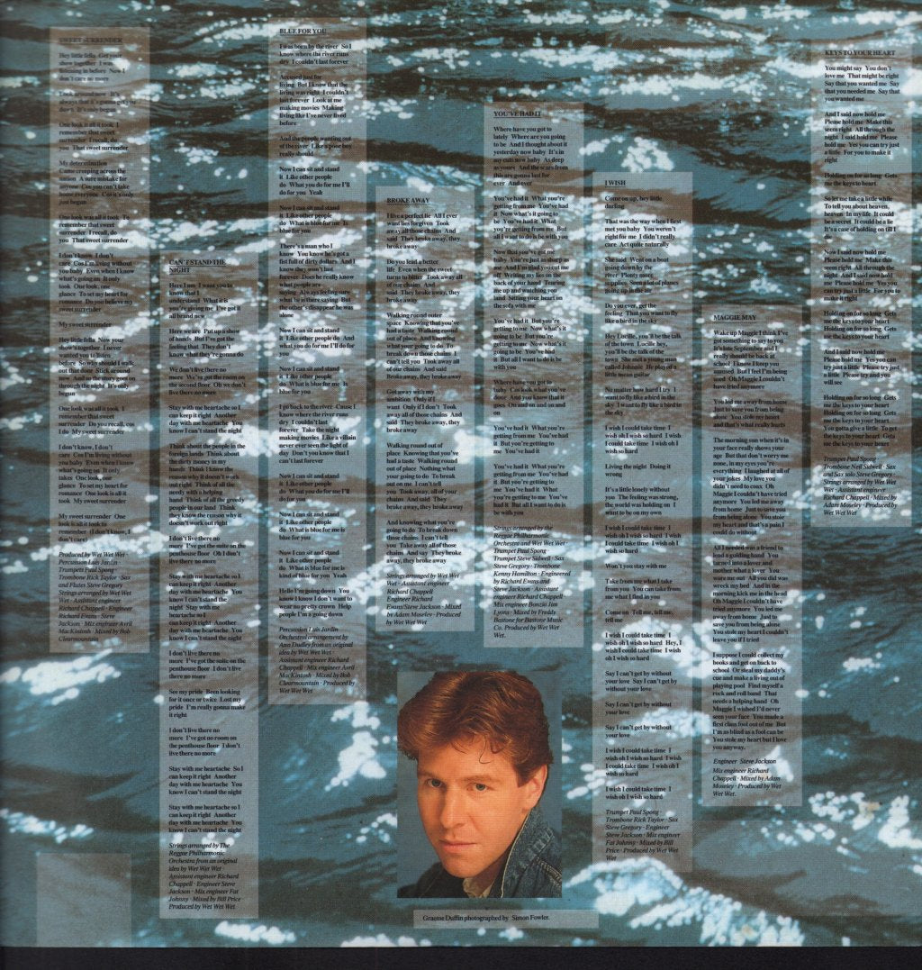 Wet Wet Wet - Holding Back The River - Lp