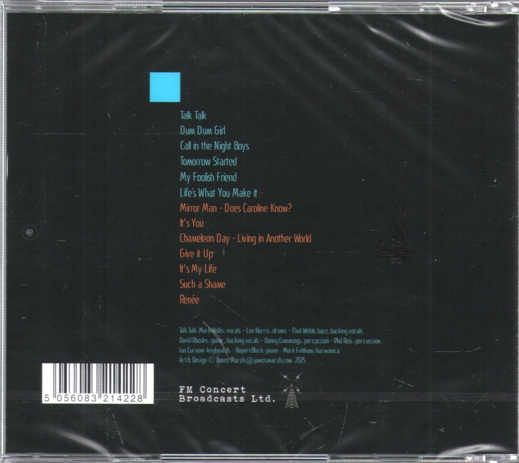 Talk Talk - La Transmision En Espanol, 1986 - Cd