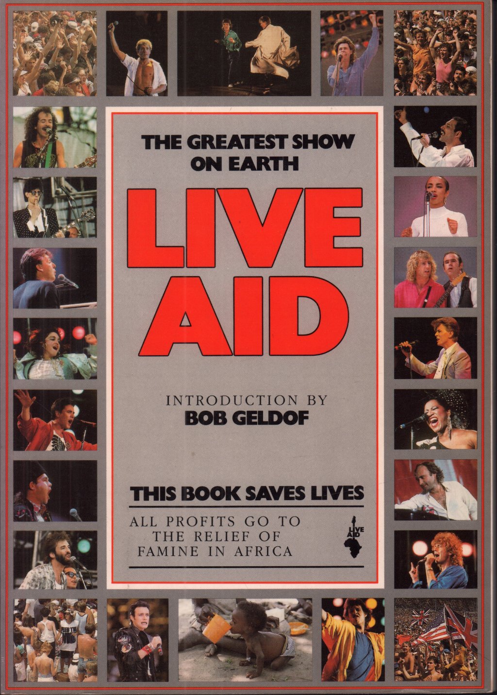 Various Artists - greatest show on earth live aid - Book