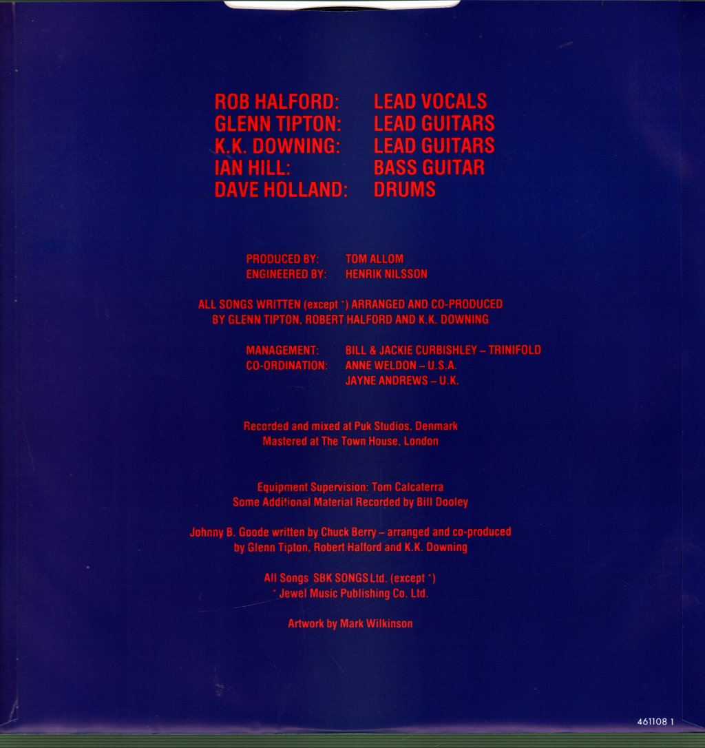 Judas Priest - Ram It Down - Lp