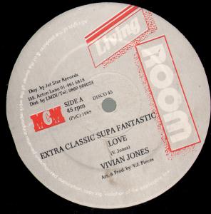 Vivian Jones - Extra Classic Supa Fantastic Love - 12 Inch