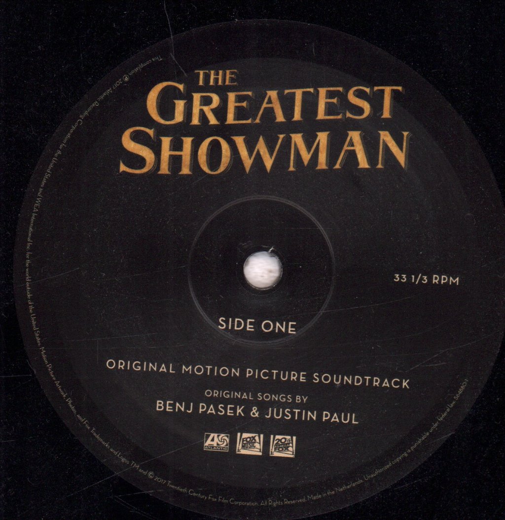 Benj Pasek and justin paul - Greatest Showman - Lp
