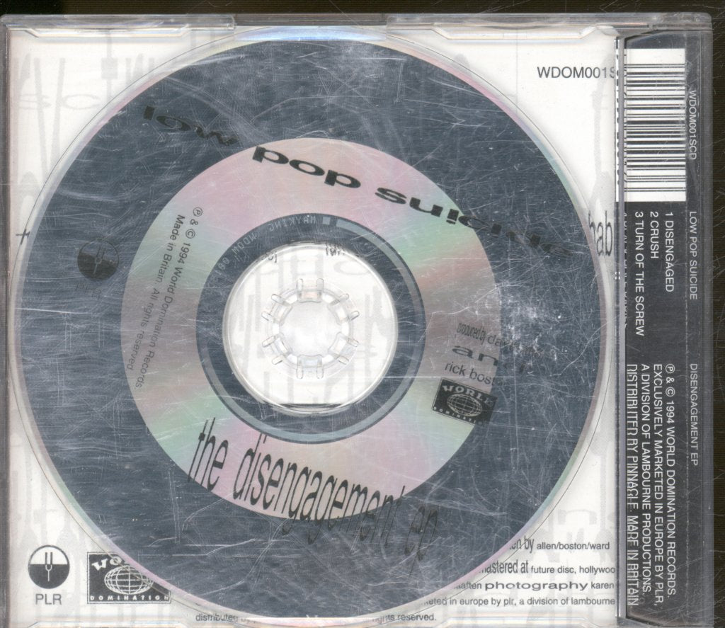 Low Pop Suicide - Disengagement EP - Cd