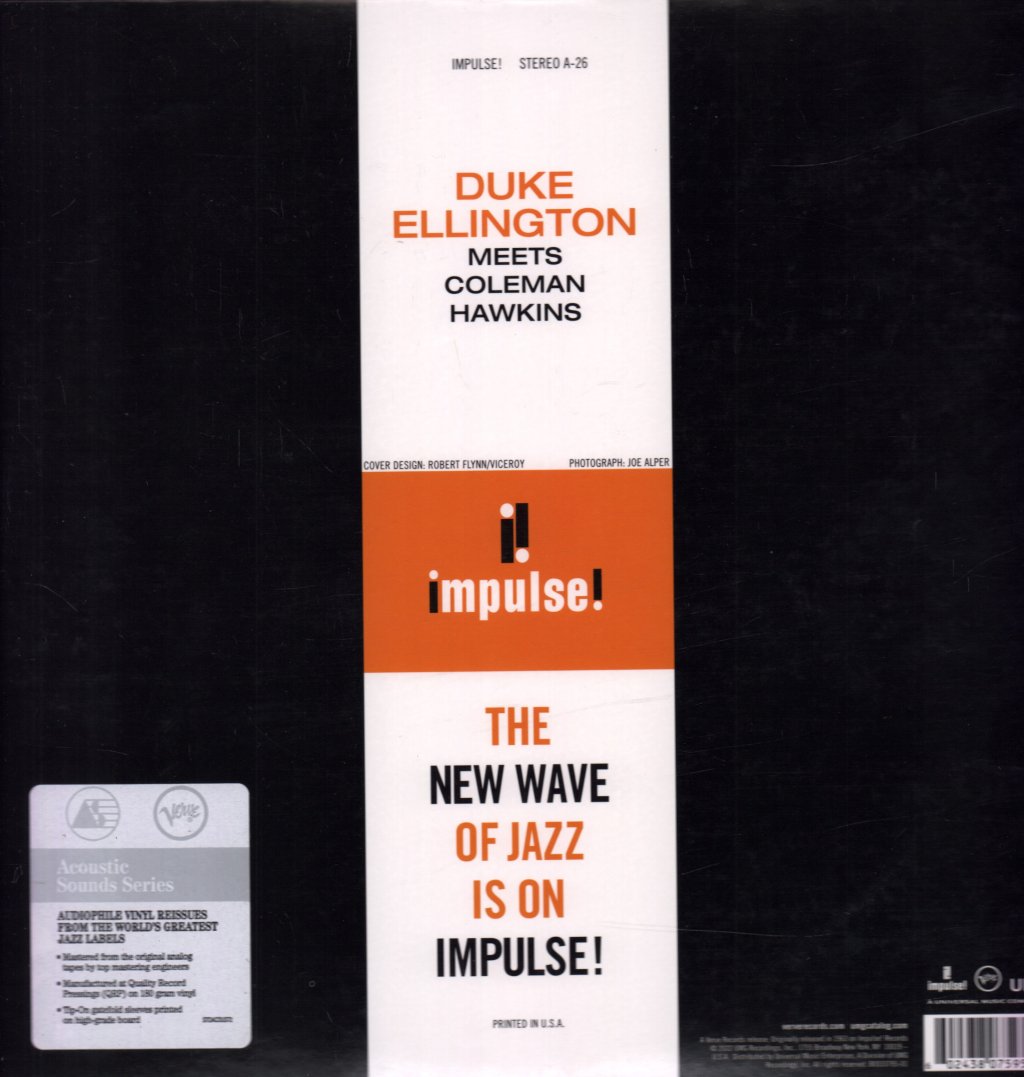 Duke Ellington & Coleman Hawkins - Duke Ellington meets Coleman Hawkins - Lp