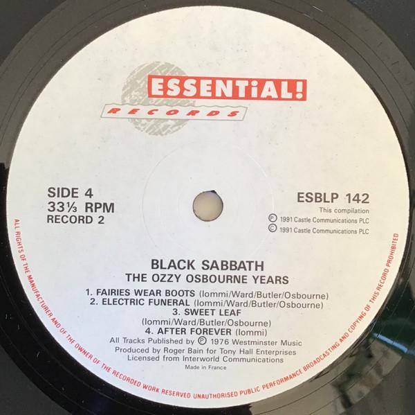 Black Sabbath - Ozzy Osbourne Years - Lp Set